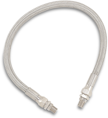 DRAG SPECIALTIES Universal Oil Line - Stainless Steel - 17" 617