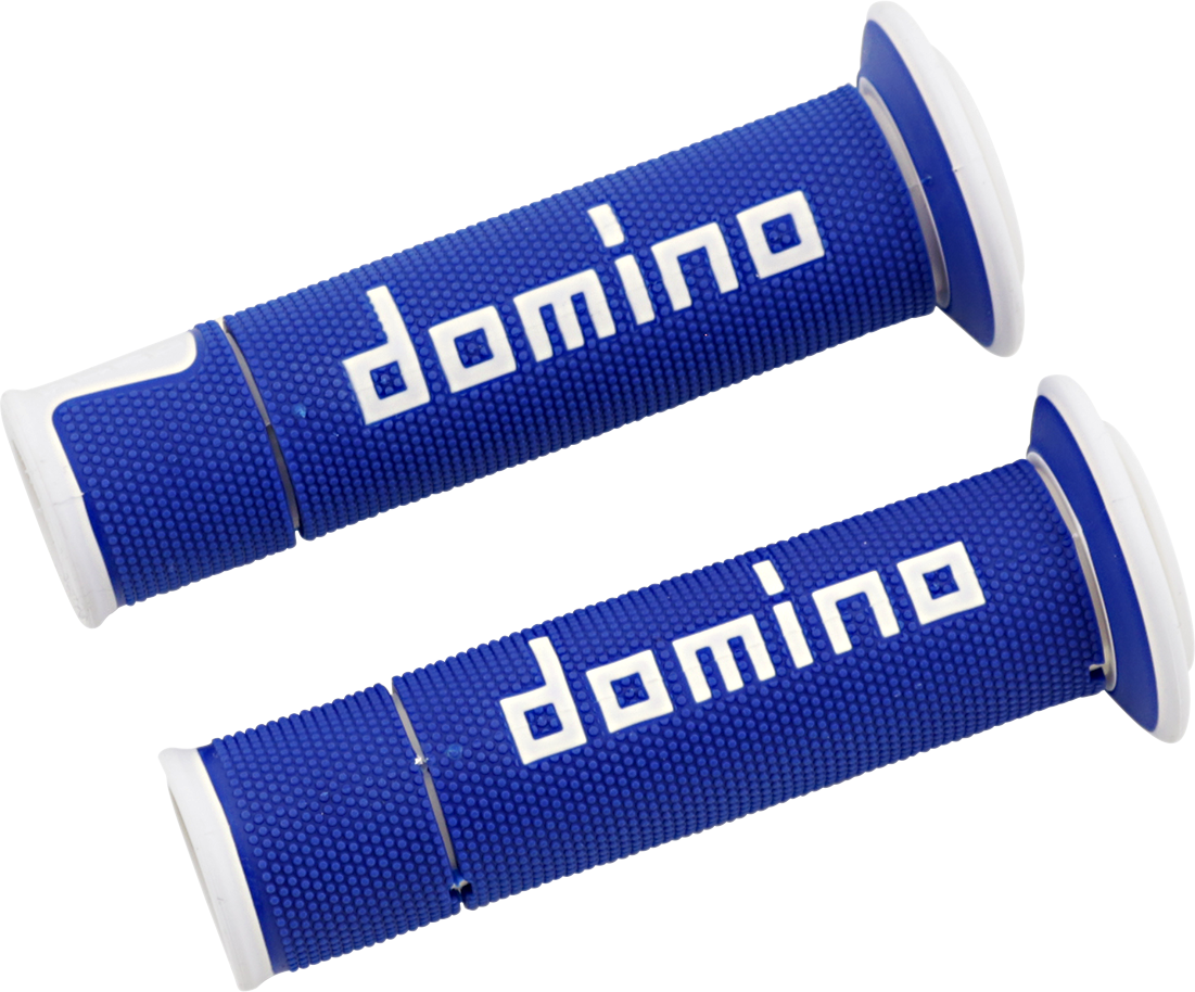 G2 ERGONOMICS CORP. A450 Grips - Domino - Blue/White A45041C4648B7-0