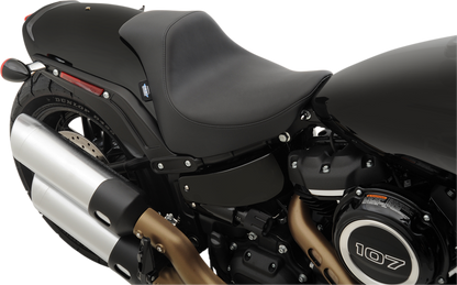 DRAG SPECIALTIES SEATS EZ-Solo Seat - Smooth - Solar-Reflective Leather - FXFB/S '18-'22 0802-1127