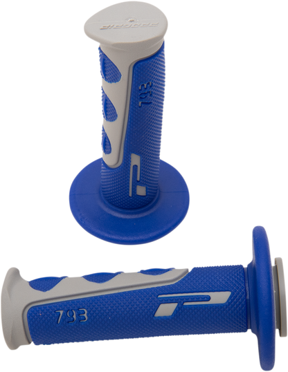 PRO GRIP 793 Grips - Gray/Blue PA079300GRBL