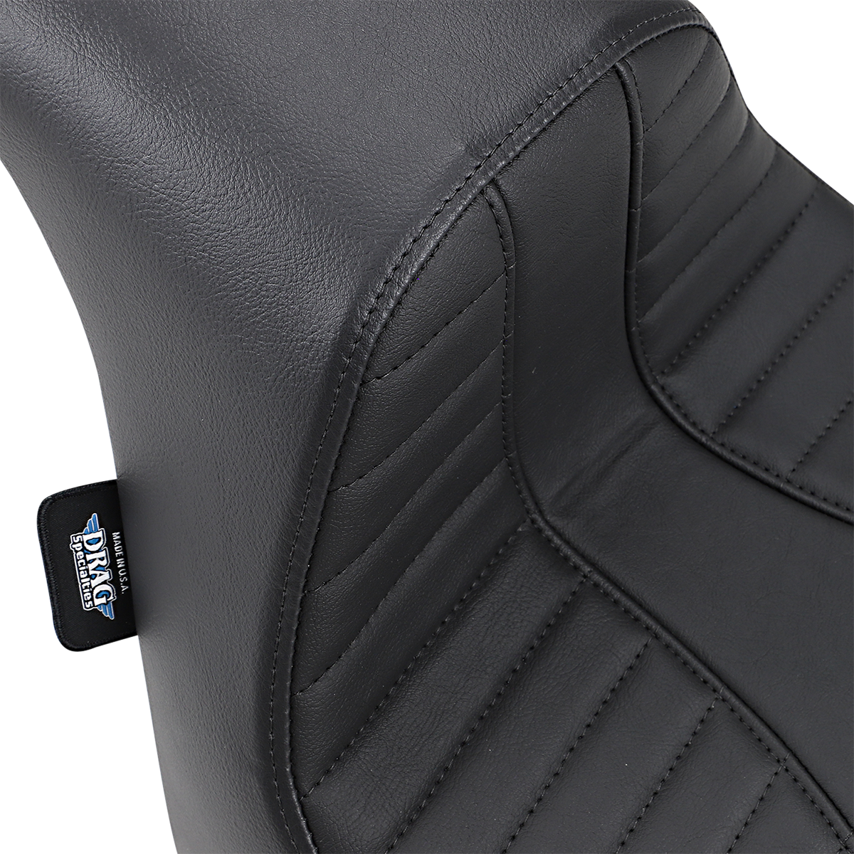 DRAG SPECIALTIES SEATS EZ-Solo Seat - Scorpion Stitch - Vinyl - FXFB/S '18-'22 0802-1128