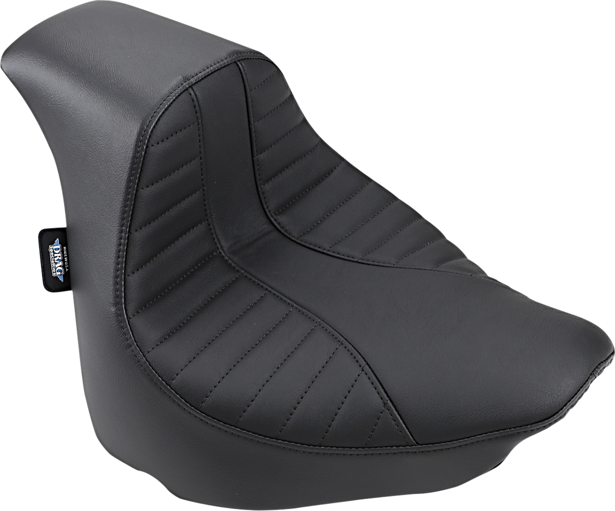 DRAG SPECIALTIES SEATS EZ-Solo Seat - Scorpion Stitch - Vinyl - FXFB/S '18-'22 0802-1128