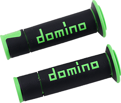 G2 ERGONOMICS CORP. A450 Grips - Domino - Black/Green A45041C4440B7-0