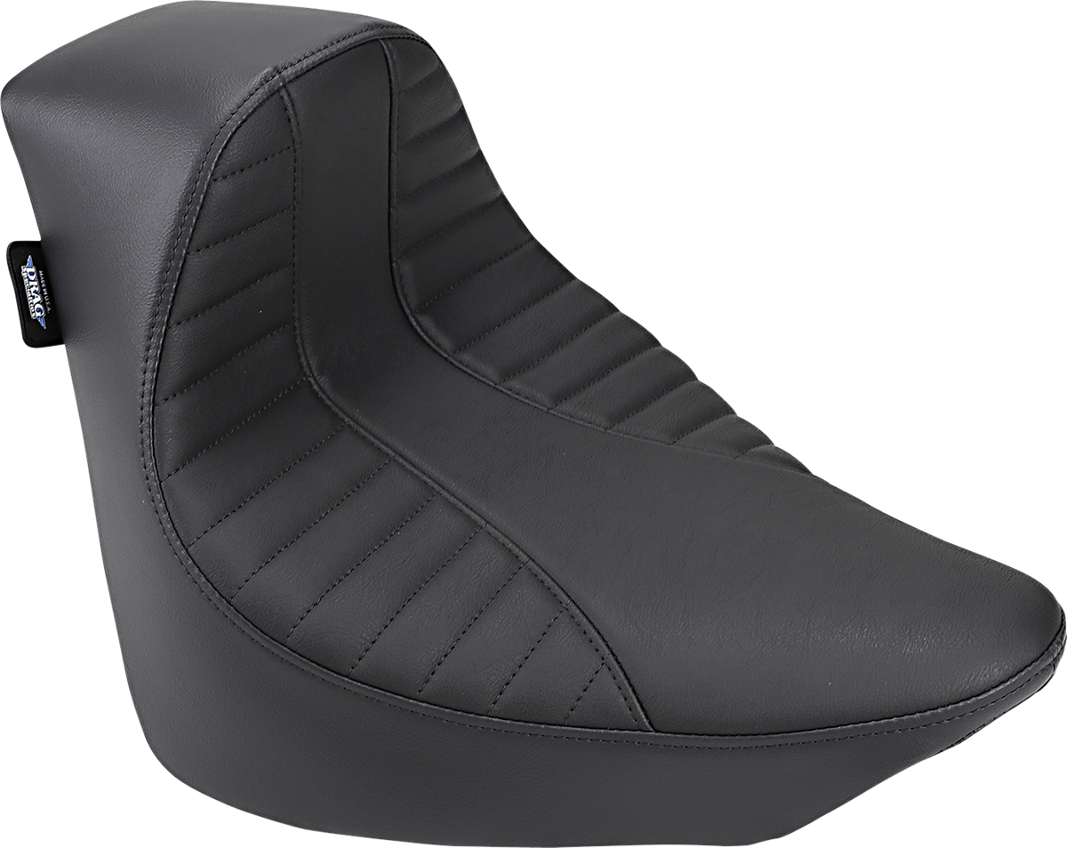 DRAG SPECIALTIES SEATS EZ-Solo Seat - Scorpion Stitch - Vinyl - FL/FX '18-'22 0802-1150