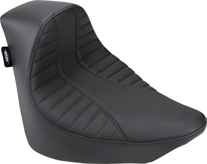 DRAG SPECIALTIES SEATS EZ-Solo Seat - Scorpion Stitch - Vinyl - FL/FX '18-'22 0802-1150