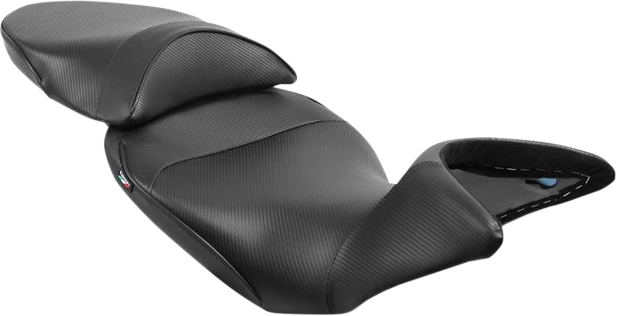 SARGENT World Sport™ Performance Seat - Black - Carbon FX - Regular - Multistrada '10-'14 WS-614-19