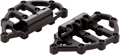 ARLEN NESS MX Passenger Floorboards - Black 06-896