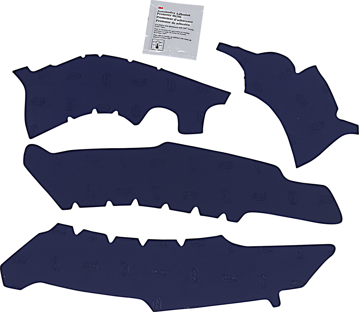 ATHENA Frame Pads - YFZ - Blue M7340B