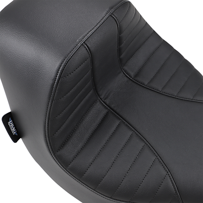 DRAG SPECIALTIES SEATS EZ-Solo Seat - Scorpion Stitch - Vinyl - FLFB/S '18-'25 0802-1185