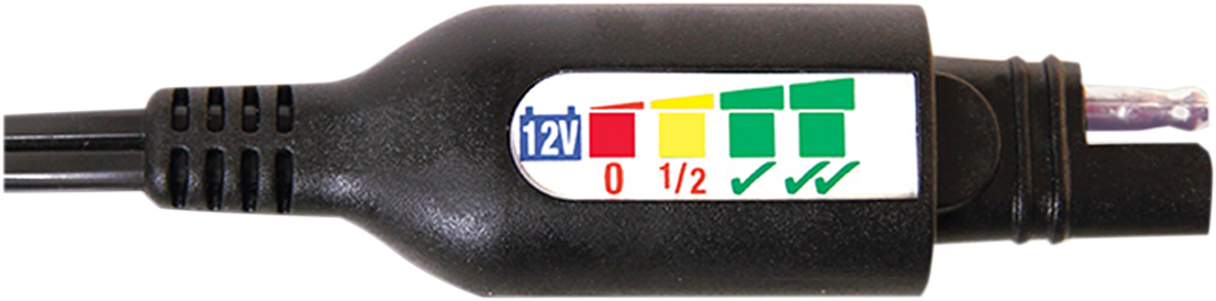 TECMATE Permanent Power Lead with Battery/Charge Status - 24" O-124