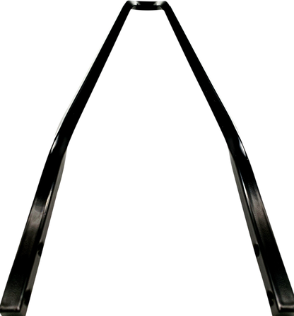 CYCLE VISIONS Sissy Bar Stick - Black - 18" Squaretude CV8033B