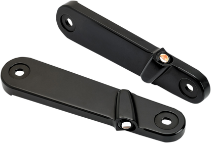 JOKER MACHINE Streamliner Turn Signals - Smooth - Black 05-211-1