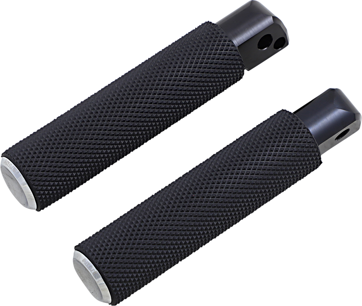 ARLEN NESS Passenger Knurled Foot Pegs - Chrome - FX/FL '18-'25 07-941
