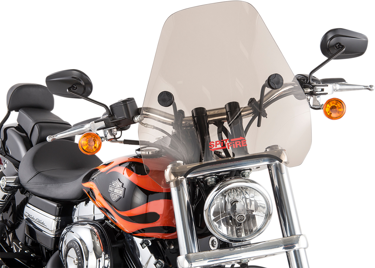 SLIPSTREAMER Spitfire Windshield - 15" - Smoke S-06-A-C-M