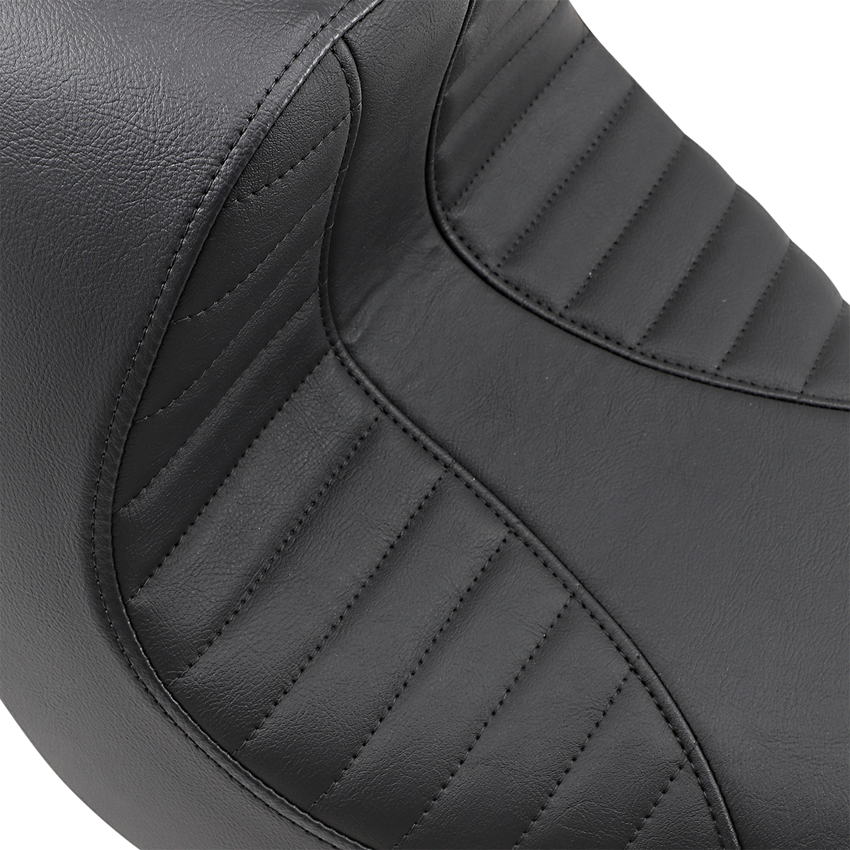 DRAG SPECIALTIES SEATS EZ-Solo Seat - Scorpion Stitch - Vinyl - FXBR/S '18-'20 0802-1272
