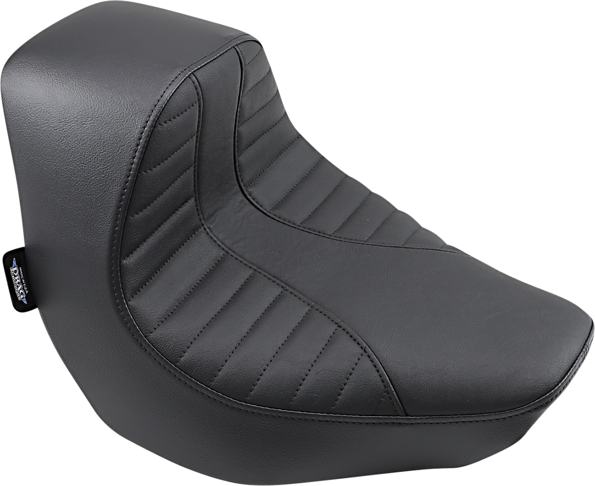 DRAG SPECIALTIES SEATS EZ-Solo Seat - Scorpion Stitch - Vinyl - FXBR/S '18-'20 0802-1272