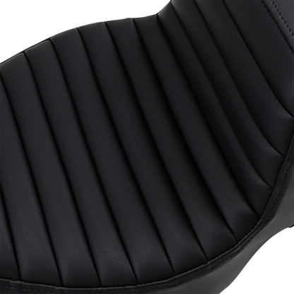 SADDLEMEN Step-Up Seat - Extended Reach - Tuck-n-Roll - Black - FL '08-'24 808-07B-171EXT
