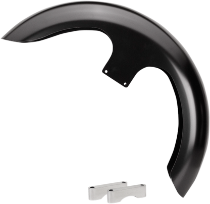 PAUL YAFFE BAGGER NATION Thicky Front Fender - 23" Wheel - With Satin Spacers PYO:THICKY23-13E-S