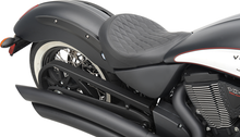 DRAG SPECIALTIES SEATS Low Solo Seat - Diamond Stitch - Black - Victory '03-'17 0810-1601