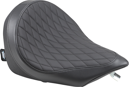 DRAG SPECIALTIES SEATS Low Solo Seat - Diamond Stitch - Black - Victory '03-'17 0810-1601