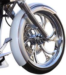 PAUL YAFFE BAGGER NATION Thicky Front Fender - 26" Wheel - With Satin Spacers PYO:THICKY26-13E-S