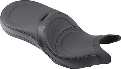 DRAG SPECIALTIES SEATS Low-Profile Touring Seat - Mild Stitch - Black - Victory '10-'15 0810-1540