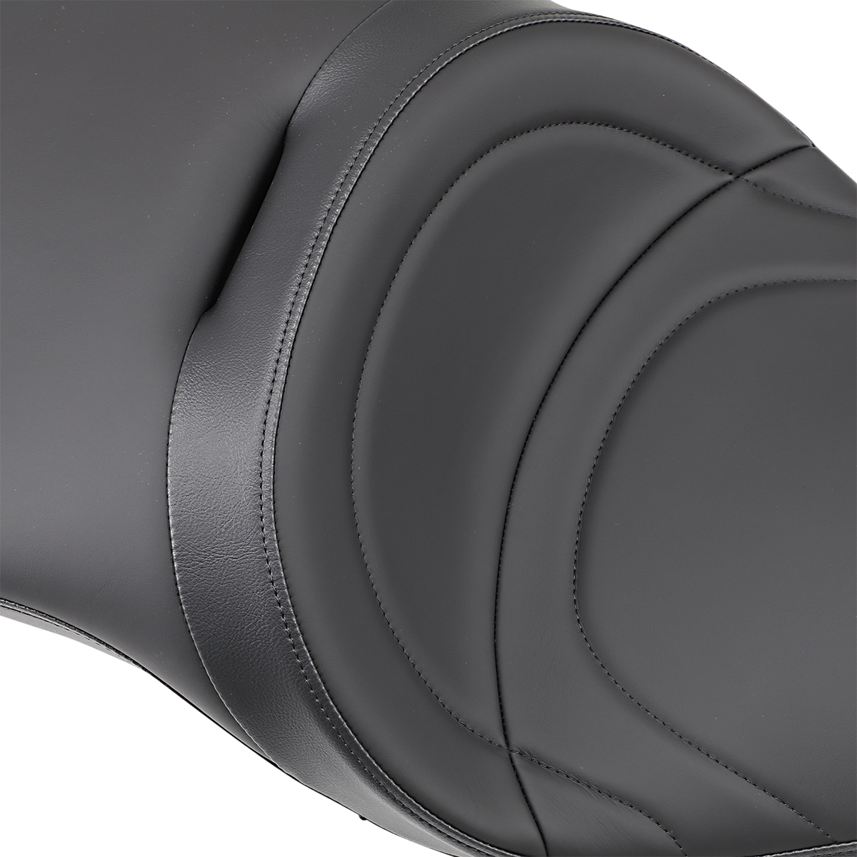 DRAG SPECIALTIES SEATS Low-Profile Touring Seat - Mild Stitch - Black - Victory '10-'15 0810-1540
