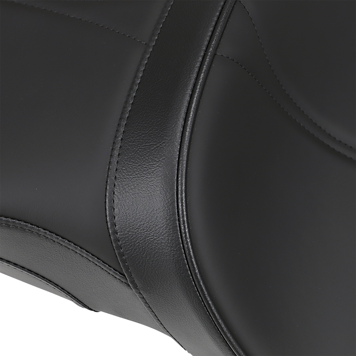 DRAG SPECIALTIES SEATS Low-Profile Touring Seat - Black - Passenger Backrest - Victory Hammer '05-'17 0810-1585