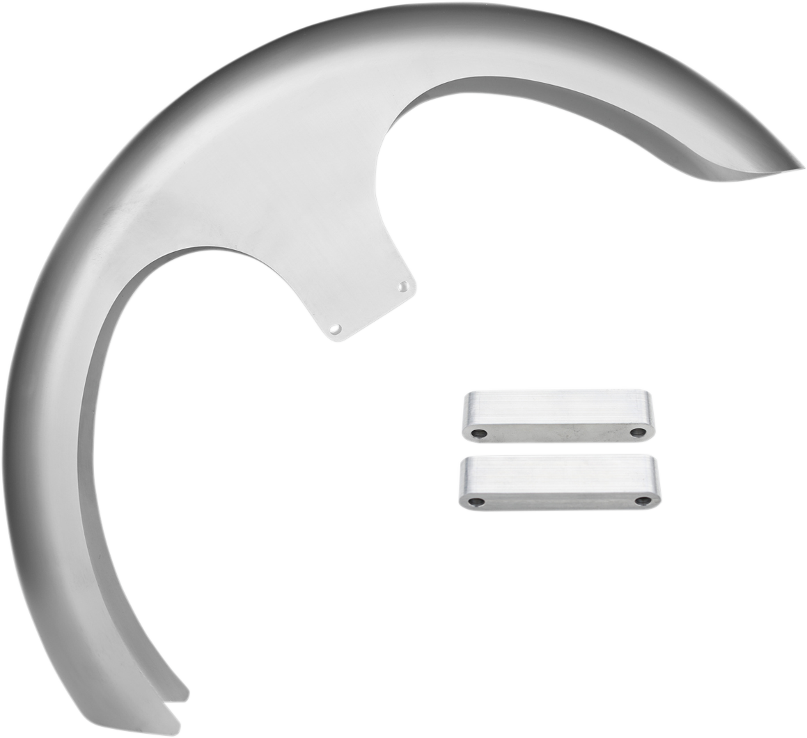 RWD V-TWIN Custom Dresser Front Fender for 21" Wheel - Steel - LS-2 Style - 5.5" W x 43" L RWD-50137