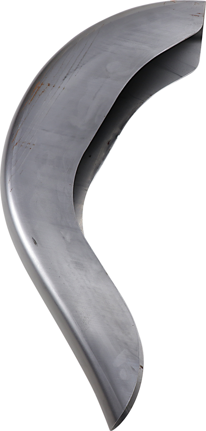 KLOCK WERKS Benchmark 4" Stretched Rear Fender - Smooth - Unfinished - For Custom Application KWF-02-0401
