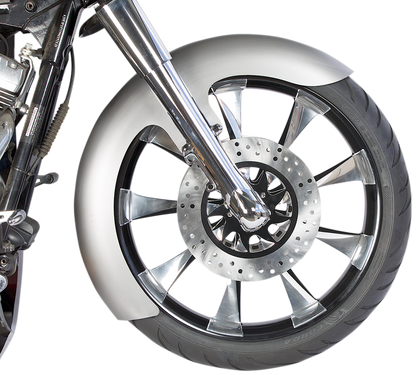 RWD V-TWIN Custom Dresser Front Fender for 30" Wheel - Steel - LS-2 Style - 6.5" W x 55" L RWD-50142