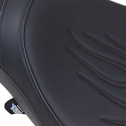 DRAG SPECIALTIES SEATS Predator Seat - Flame Stitched - Vegas 0810-1597
