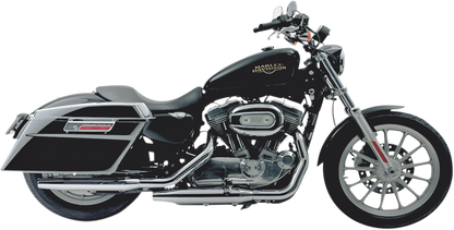 CYCLE VISIONS Bagster Saddlebag Mount - Black - XL CV7500