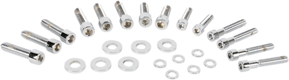 GARDNER-WESTCOTT Bolt Kit - Transmission Side Cover - Socket-Head - Chrome P-10-14-07