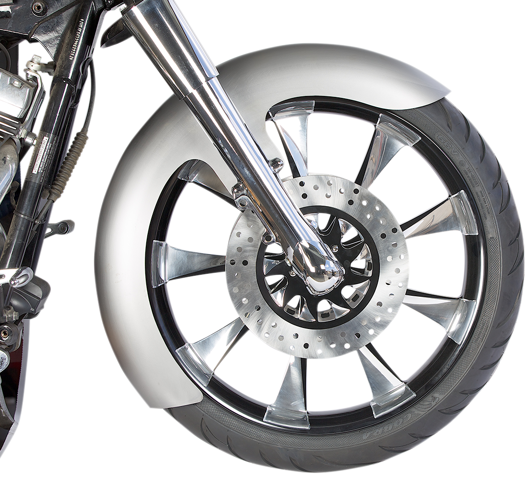 RWD V-TWIN Custom Dresser Front Fender for 30" Wheel - Steel - LS-2 Style - 6.5" W x 55" L RWD-50143