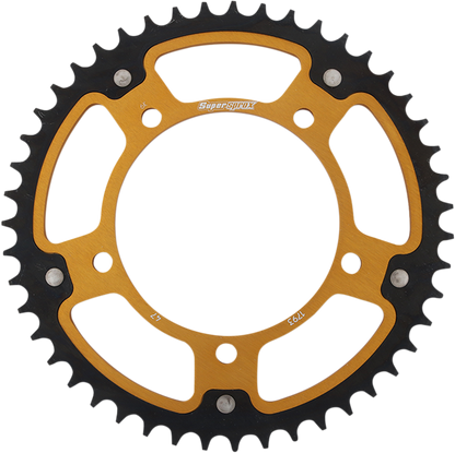 SUPERSPROX Stealth Rear Sprocket - 47 Tooth - Gold - Suzuki/Triumph RST-1793-47-GLD