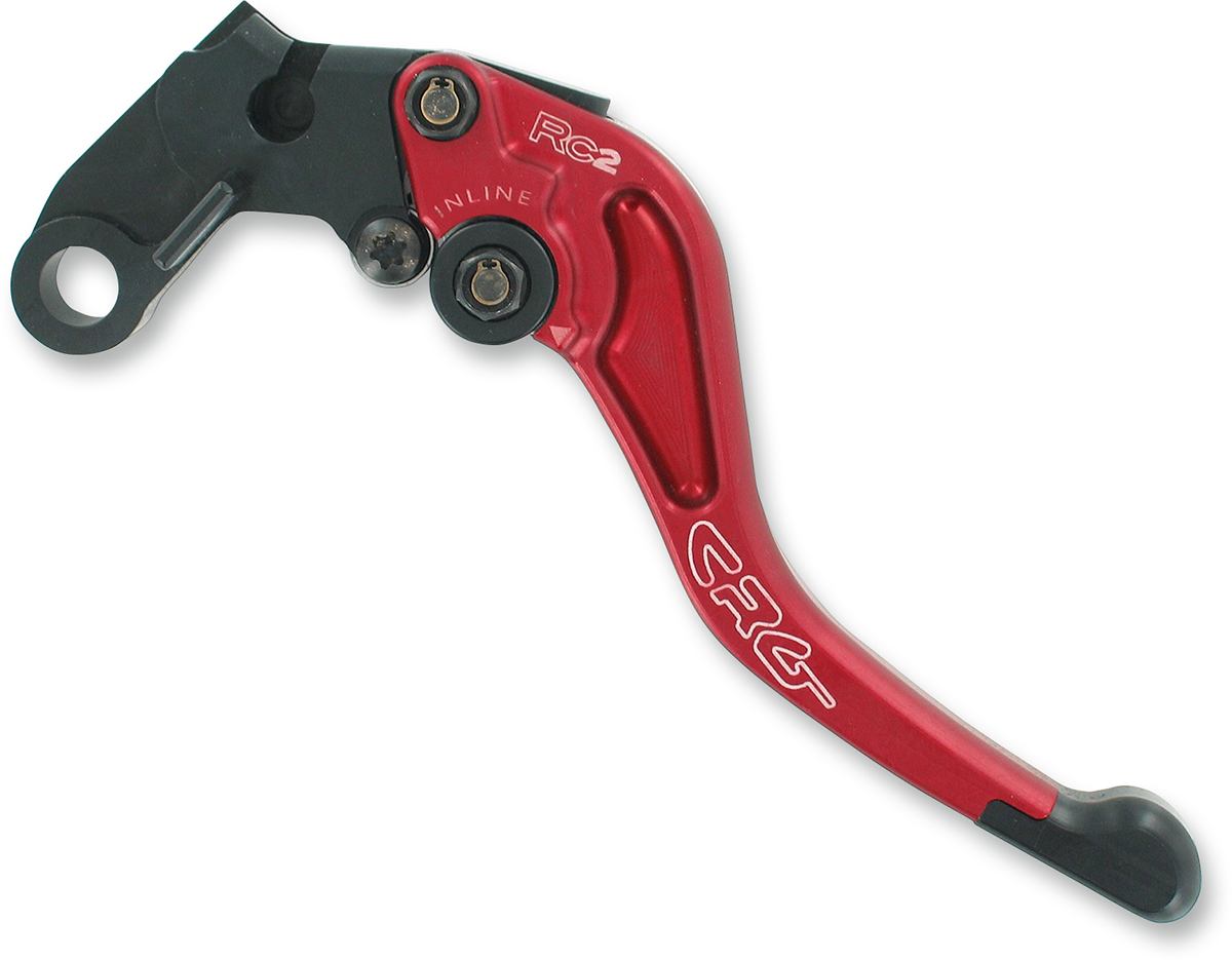 CRG RC2 Shorty Clutch Lever - Red 2AN-614-H-R