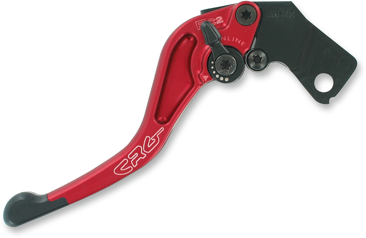 CRG RC2 Shorty Clutch Lever - Red 2AN-613-H-R