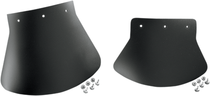 DRAG SPECIALTIES SEATS Mud Flap - Plain - 9-1/2" W x 6-1/2" H DS393702