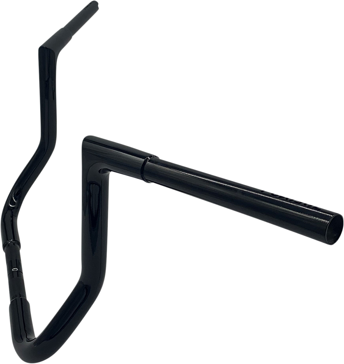 FAT BAGGERS INC. 1-1/4" EZ Install Flat Top Handlebar - 12" - Black 705012-B