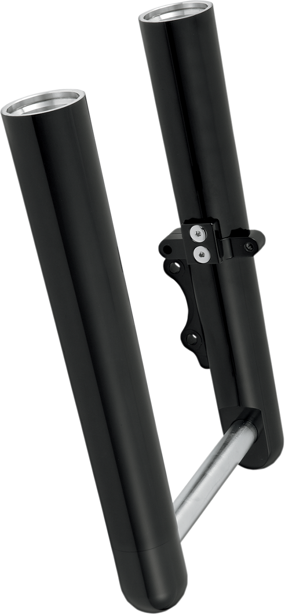 ARLEN NESS Fork Legs - Black Anodized - Smooth - Dual Disc 40-513