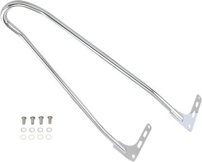 MOTHERWELL One-Piece Sissy Bar - Chrome MWL-156T-18