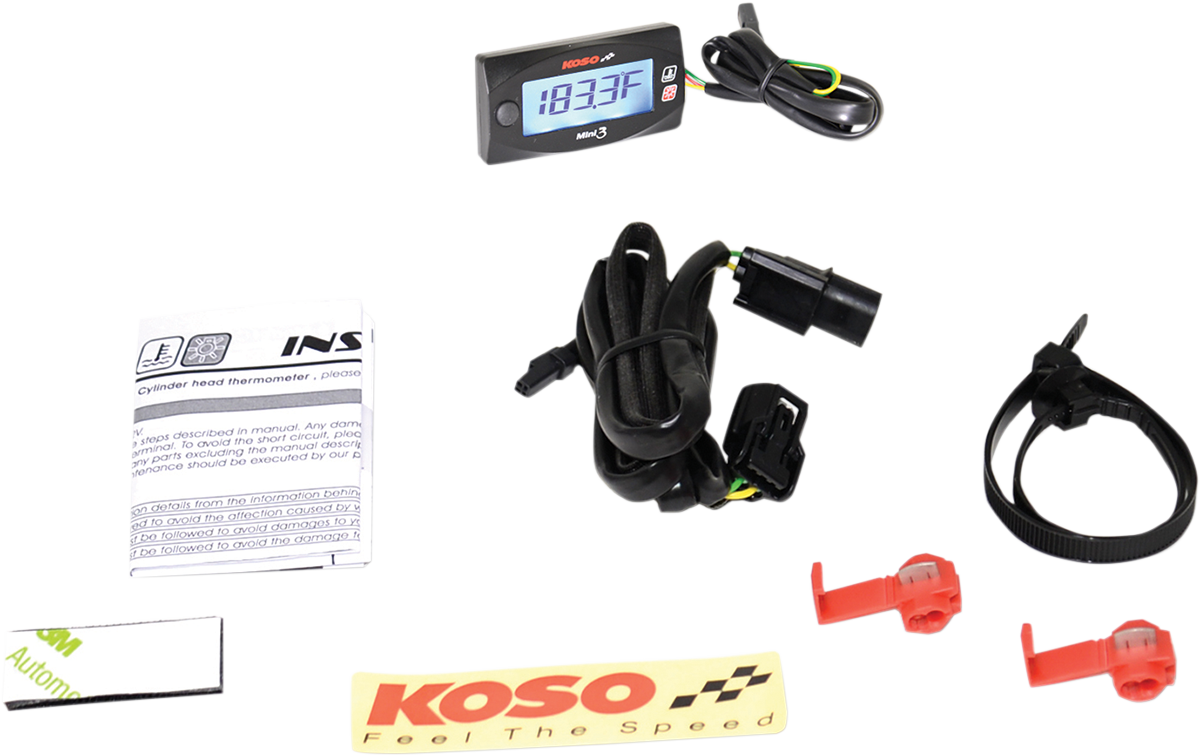 KOSO NORTH AMERICA Cylinder Head Temperature Meter - Honda - Grom® BA003245