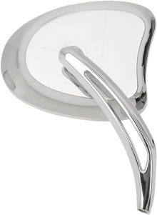 DRAG SPECIALTIES Mirrors - Side View - Tapered - Chrome - Short Stem - Pair 77888