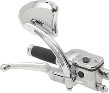 DRAG SPECIALTIES Mirrors - Side View - Tapered - Chrome - Long Stem - Pair 77887