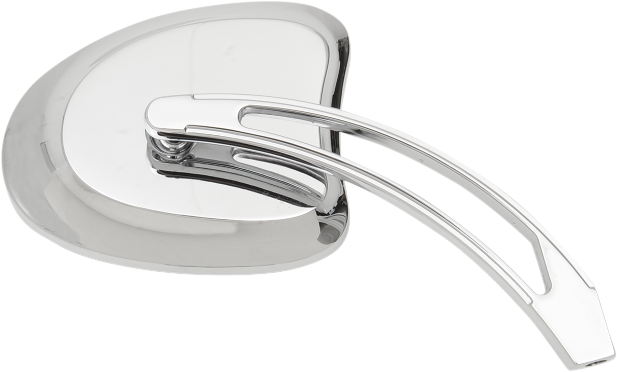 DRAG SPECIALTIES Mirrors - Side View - Tapered - Chrome - Long Stem - Pair 77887