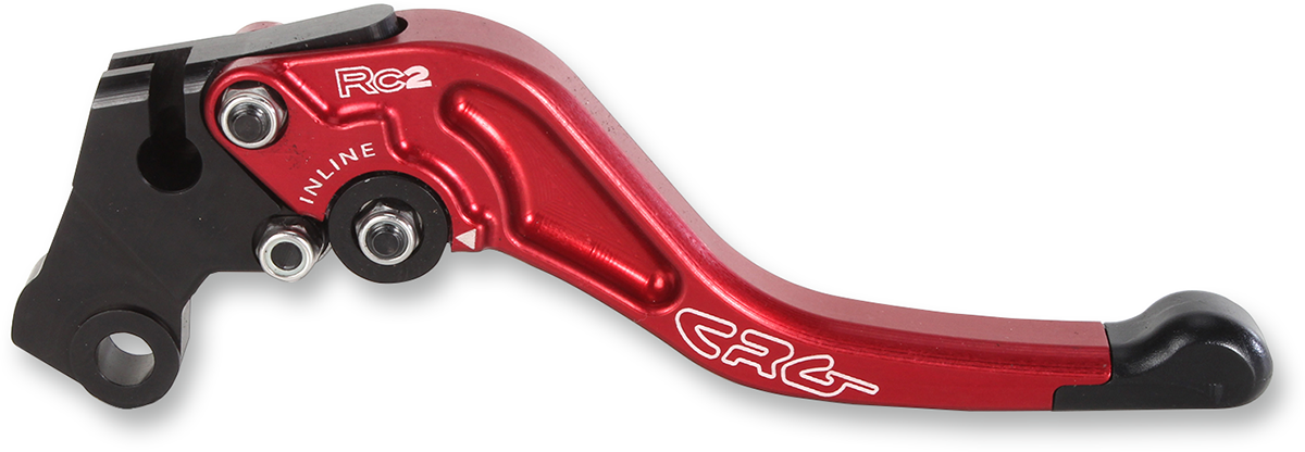 CRG RC2 Shorty Clutch Lever - Red 2AD-611-H-R