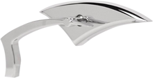 PAUL YAFFE BAGGER NATION Mirrors - Power - Side View - Teardrop - Chrome - Pair PYO:PMP-C