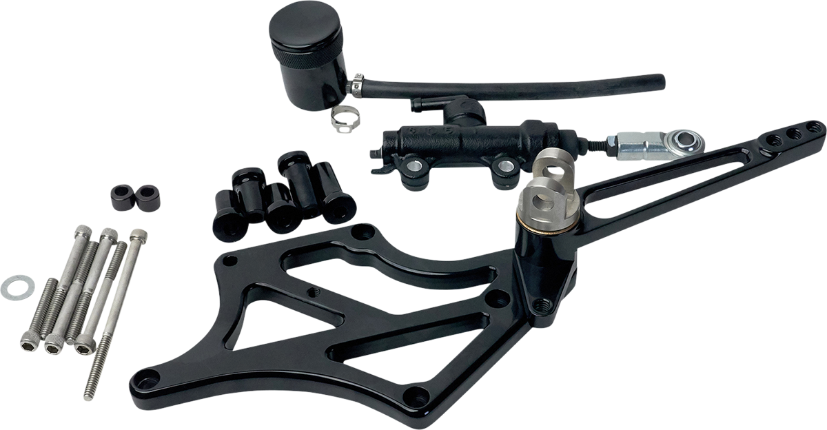 SPEED MERCHANT Mid-Controls - without Pegs - Black - FL '17-'23 SM-M8FLMIDWOPBK