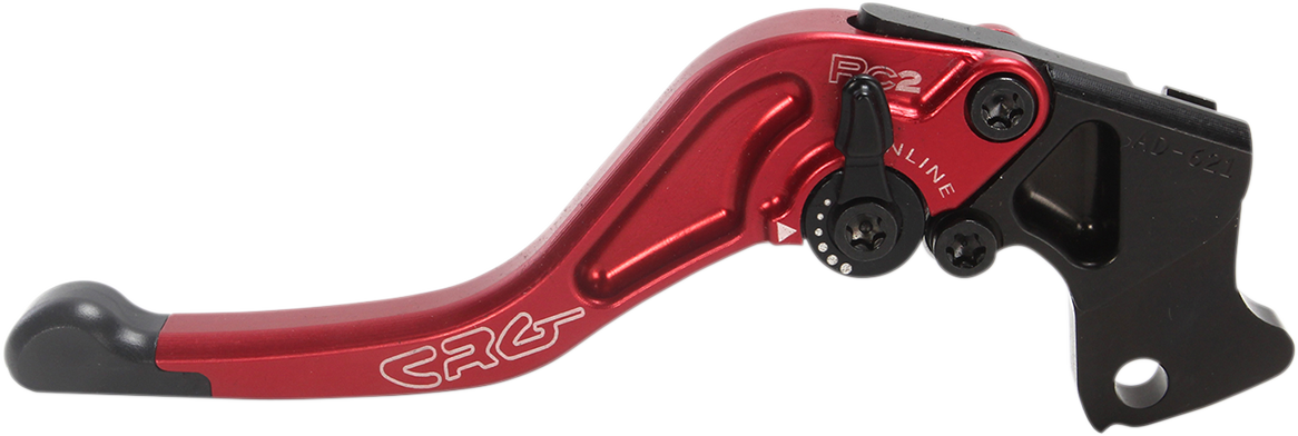 CRG RC2 Shorty Clutch Lever - Red 2AD-621-H-R